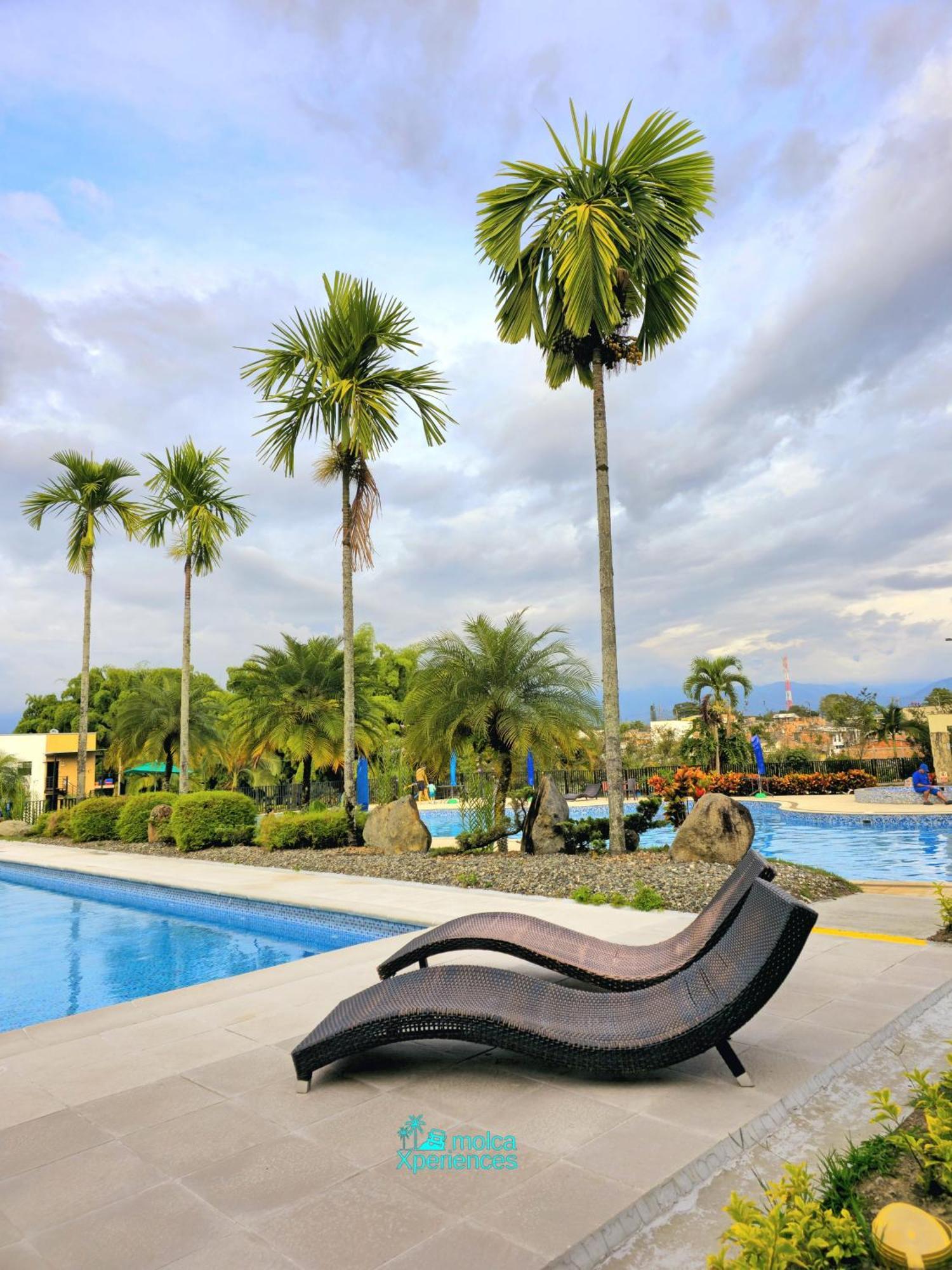Apartamento Privado Vacacional A 5M Del Aeropuerto, 20 Minutos Del Parque Del Cafe Y Centro De Armenia Con 4 Piscinas, 3 Jacuzzi, Sauna By Molca Xperiences 3H Eksteriør bilde